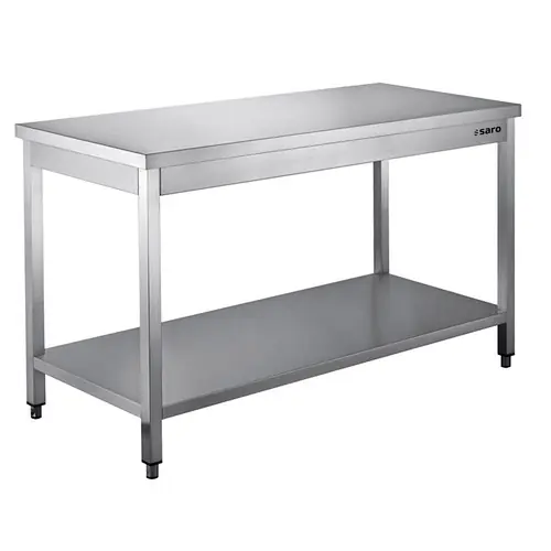 Sonderangebot Edelstahltisch mit Grundboden 1000 mm x 700 mm H 850 mm