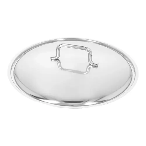 Deckel APOLLO 30 cm rund 18/10 Edelstahl Super-Preis