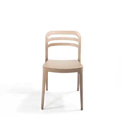 Stapelstuhl WAVE CHAIR • beige H 817 mm Finale Aktion
