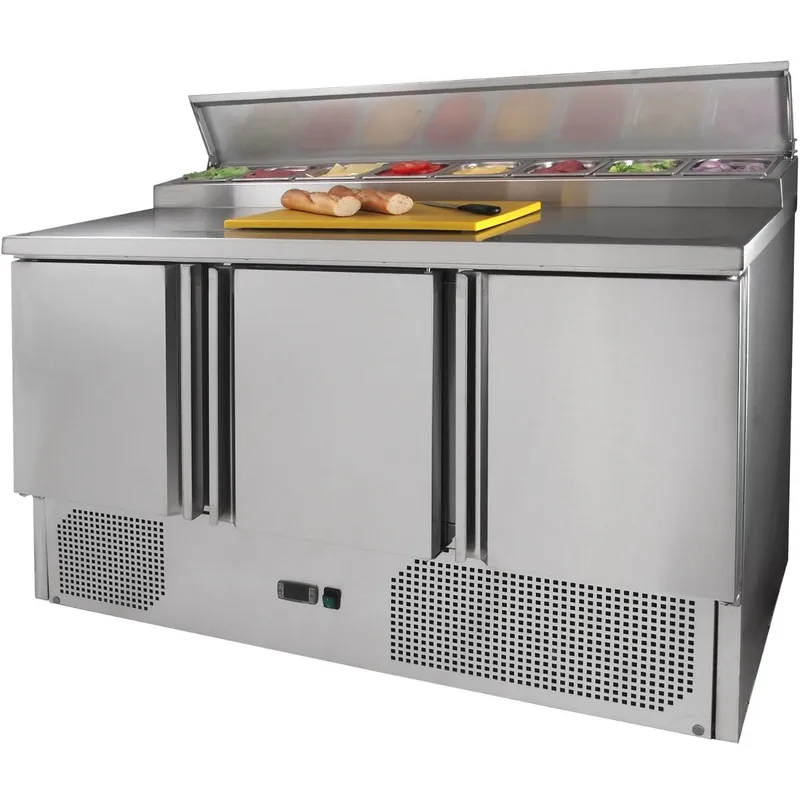 Direktkauf ZORRO Belegstation ZPS 300 3 Türen 1365x700mm für 8 x 1/6 GN-Behälter