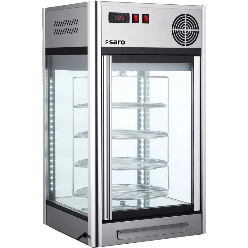 Schneller Versand SARO Kuchenvitrine 108 Liter, Modell ISABELL