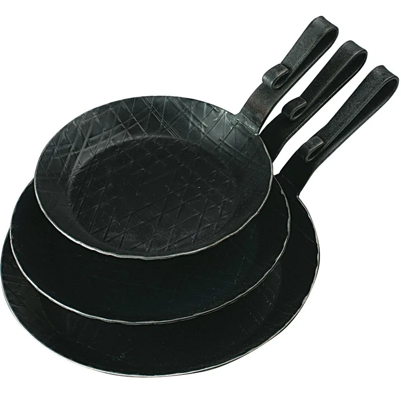 Markenprodukt Pfanne mit umgebogenem Stiel - Ø 28 / 22 cm