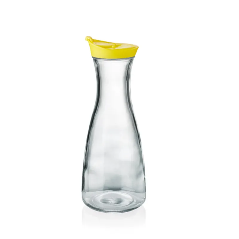 Angebot CLEVER Glas-Karaffe 0,9 l - Deckel PP - Gelb