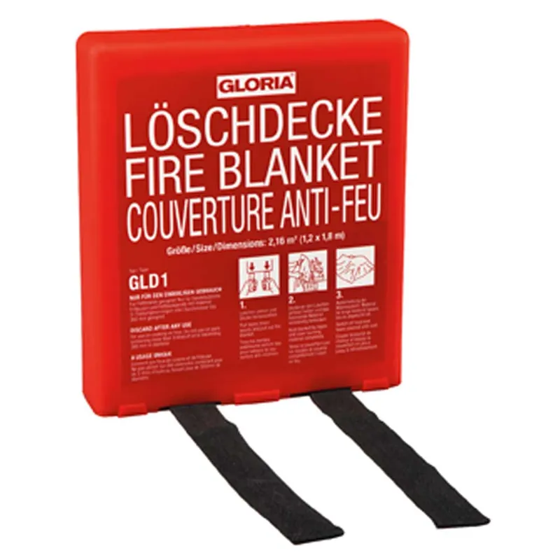 Markenprodukt Feuerlöschdecke - 120 x 180 cm (Typ GLD 1)