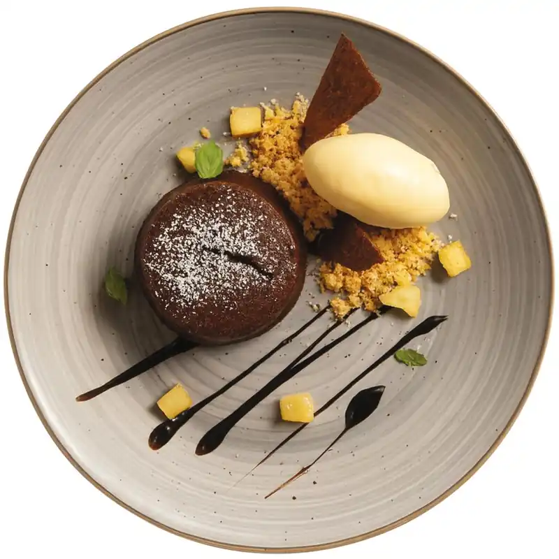 Sonderangebot VALMERA Dessertteller - (Ø 20,5 cm) - Hellgrau