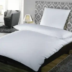 Beliebt LINZ Wechselstreifen Kissenbezug - 80 x 80 cm - Mischgewebe - Weiß