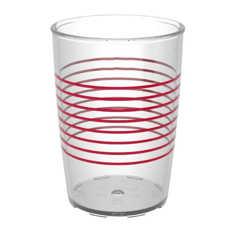Trinkbecher M830 - 25 cl - Transparent - Rot Direktkauf