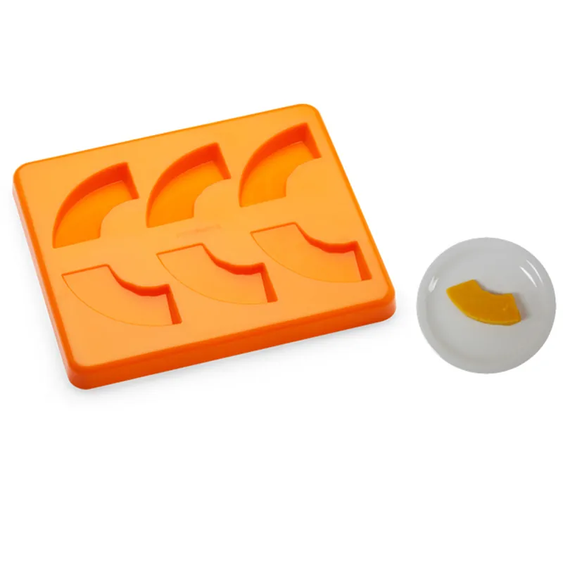 Silikonform mit Deckel "Kürbis" (6x 45 g) Top-Seller